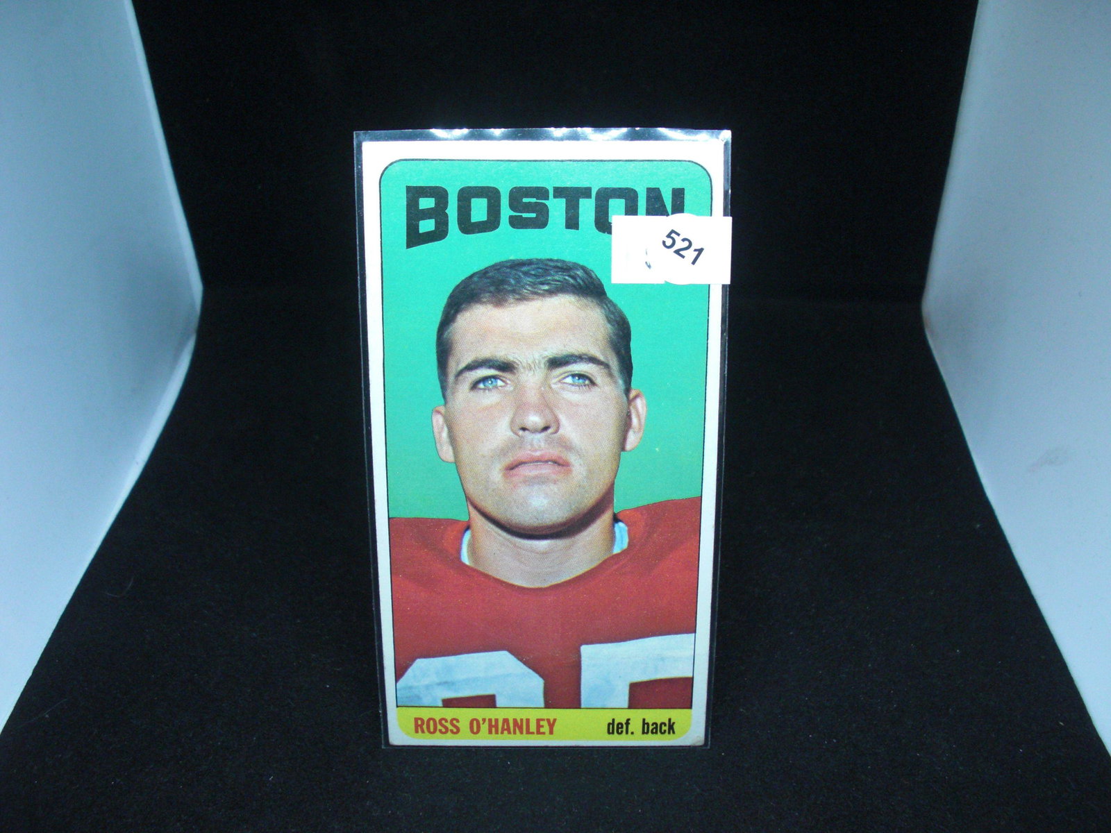 Ross o'hanley 1965 Topps tall boy: higher grade 1965 topps football card "Tall Boys"