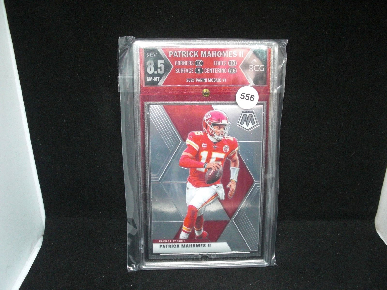 rcg graded 8.5 patrick mahomes mosaic (1 of 1)