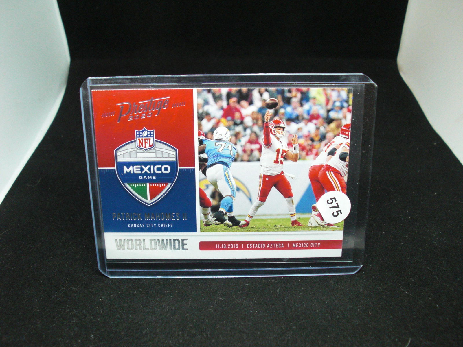 patrick mahomes II mexico game insert (1 of 1)