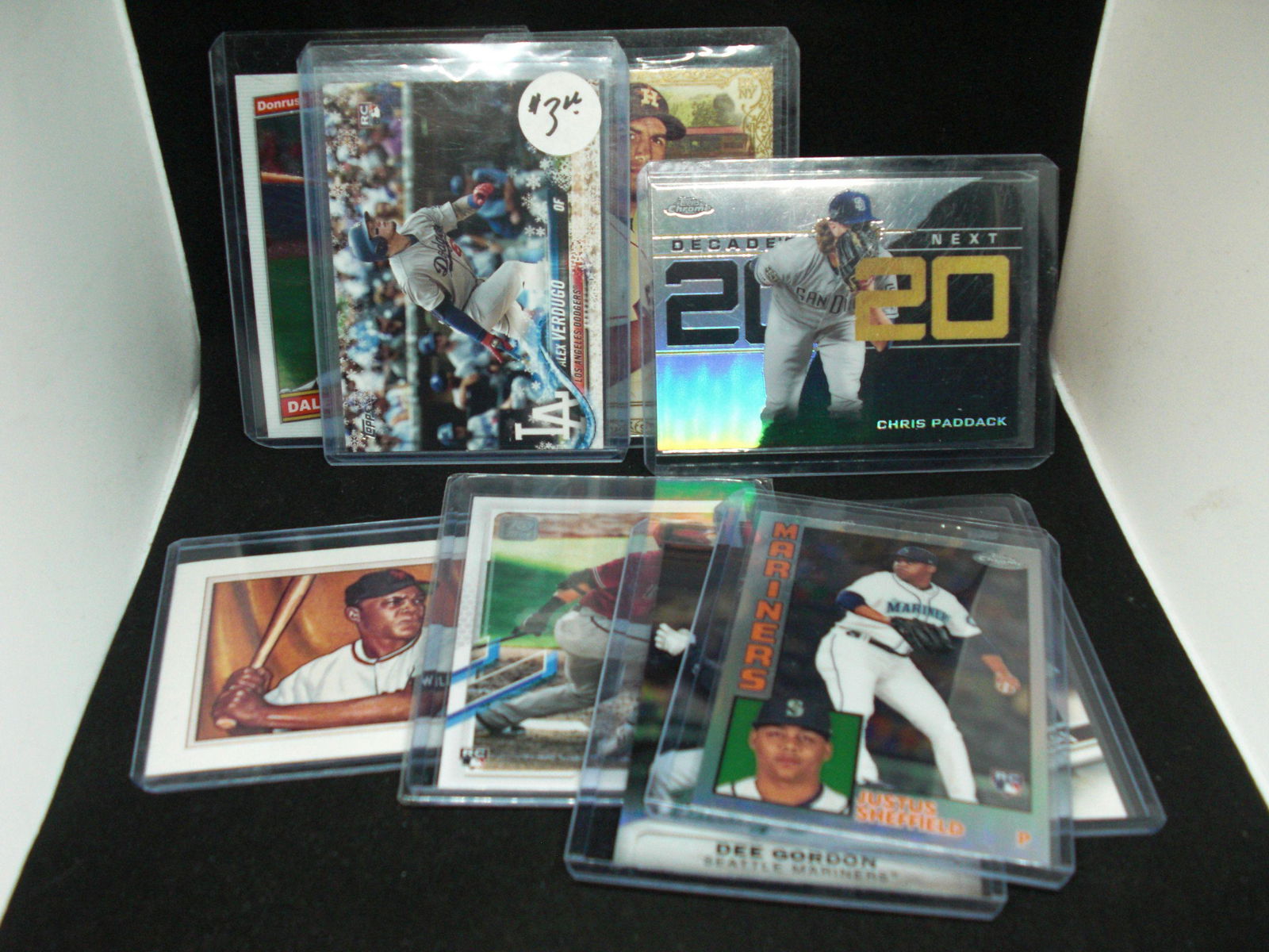 Lot of 10 baseball cards with Dale Murphy (1 of 1)