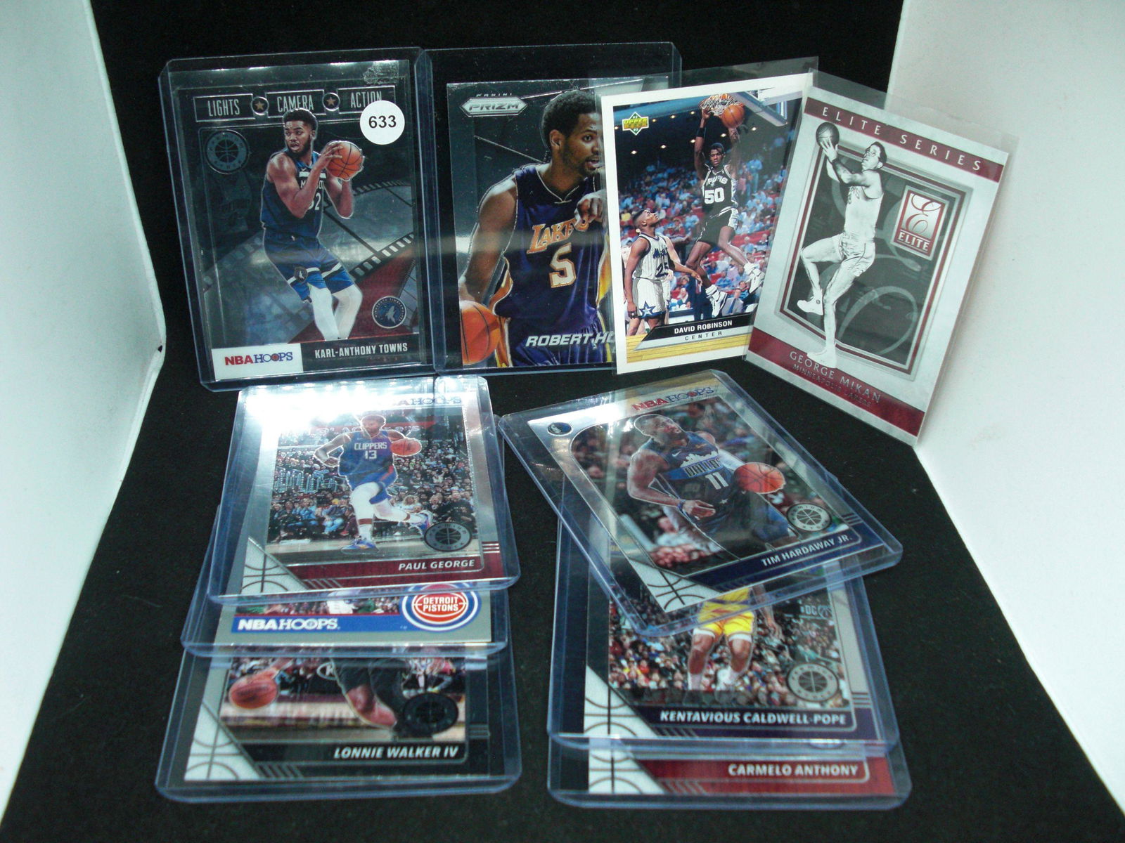 Lot of 10 basketball cards with Carmelo Anthony (1 of 1)