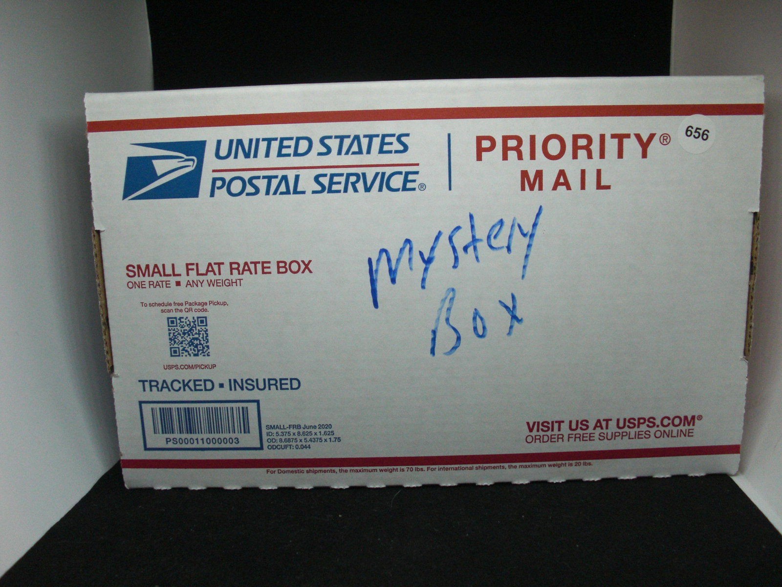 Sports card mystery box flat rate box full: Sports card mystery box flat rate box full