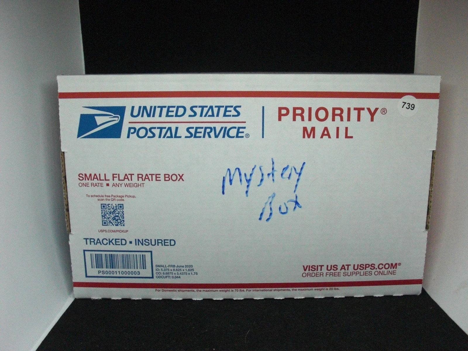 Sports card mystery box flat rate box full: Sports card mystery box flat rate box full