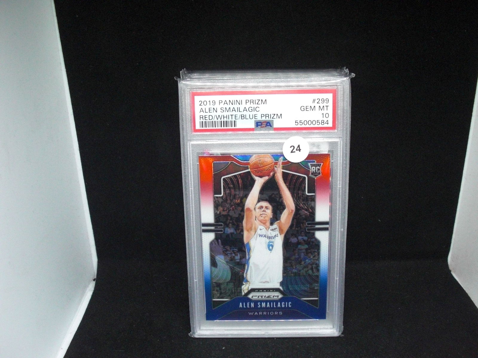 PSA Gem 10 alen smailagic RWB prizm rc (1 of 1)