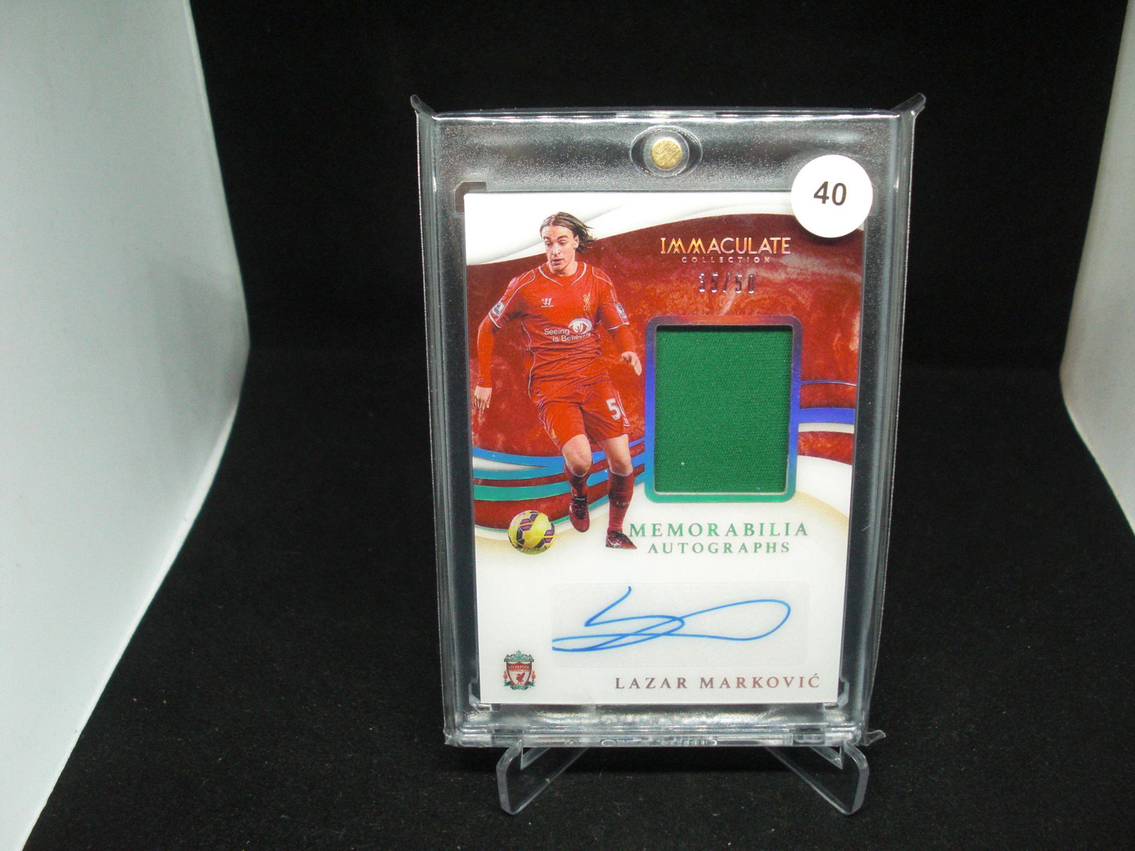 lazar markovic immaculate soccer patch 35/50 (1 of 1)