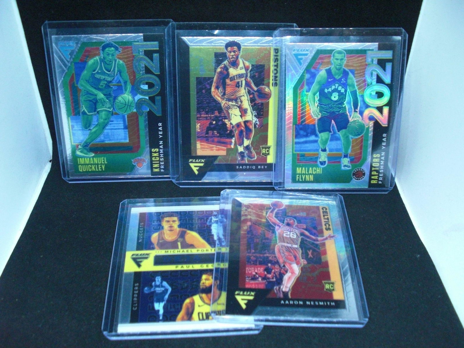 lot of 5 NBA flux immanuel quickley rookie (1 of 1)