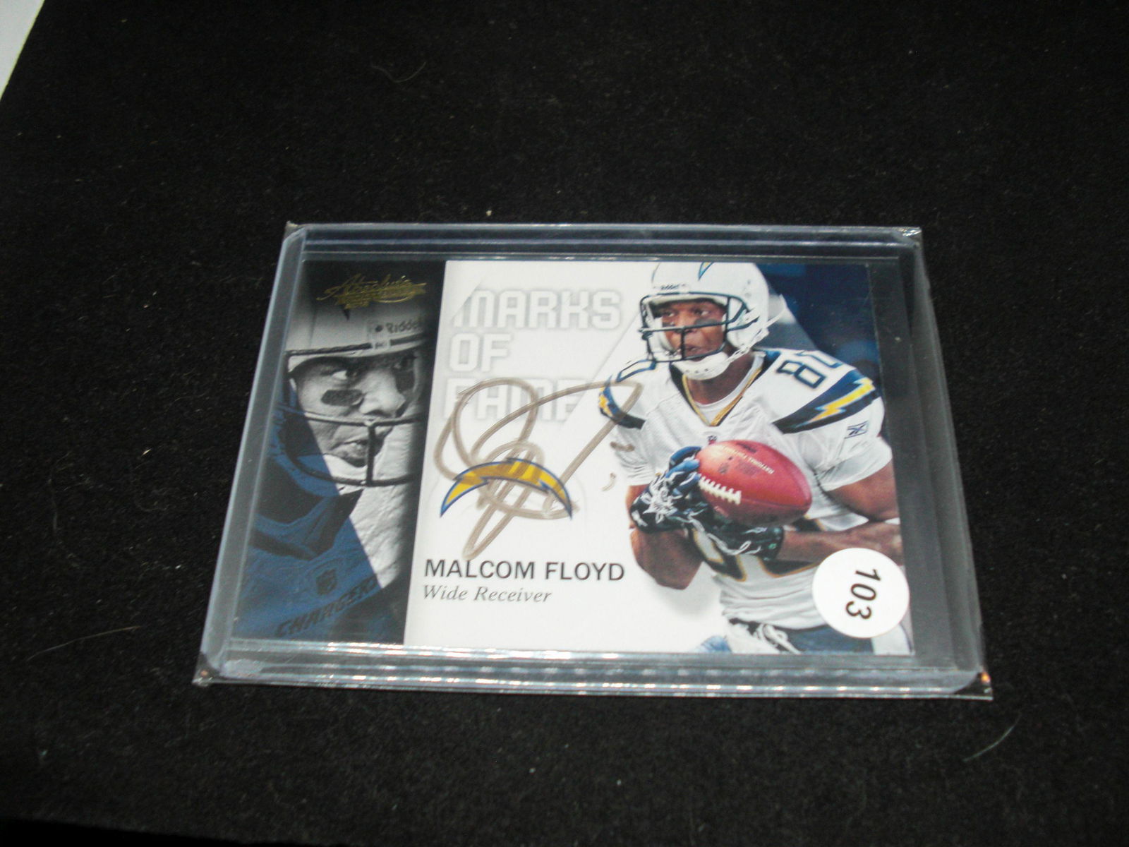 Malcolm Floyd gold auto (1 of 1)