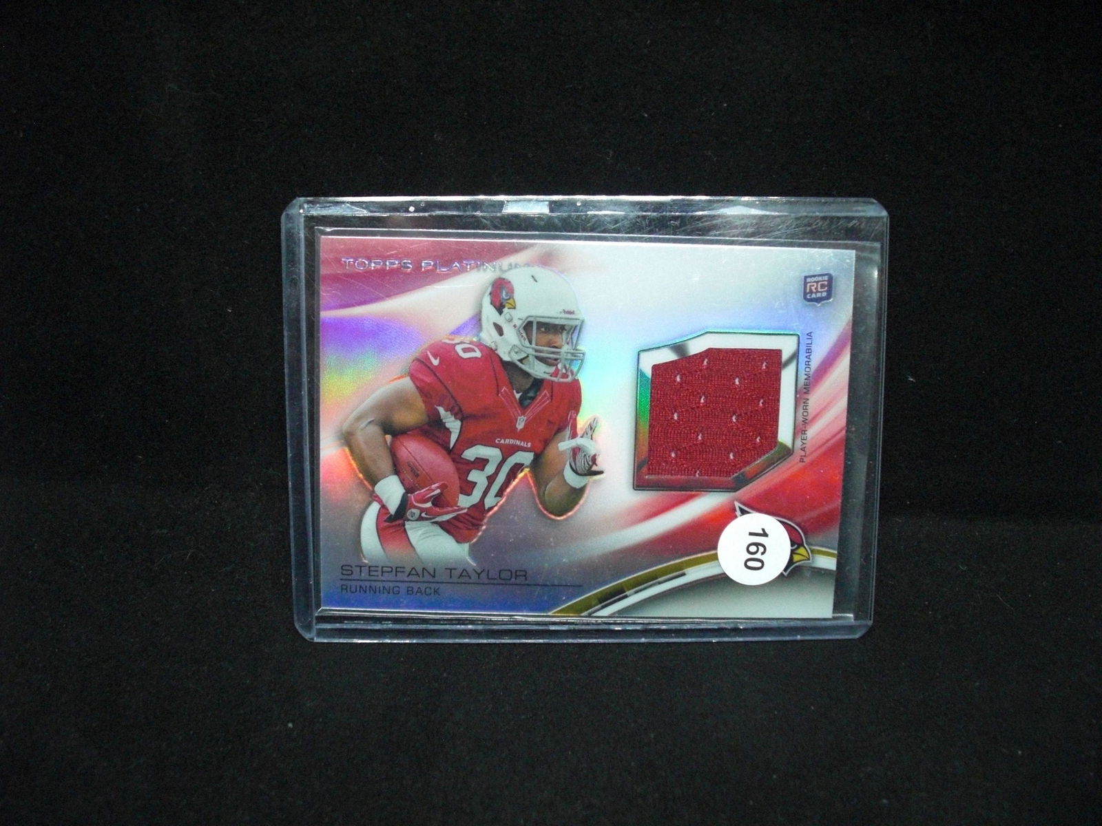 Stepfan Taylor jersey card (1 of 1)