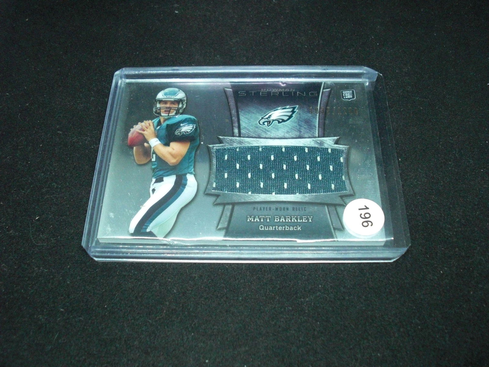 Matt Barkley rookie jersey card 1035/1206 (1 of 1)