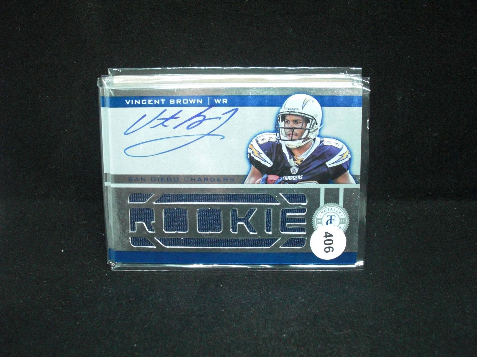 Vincent brown autographed jersey card (1 of 1)