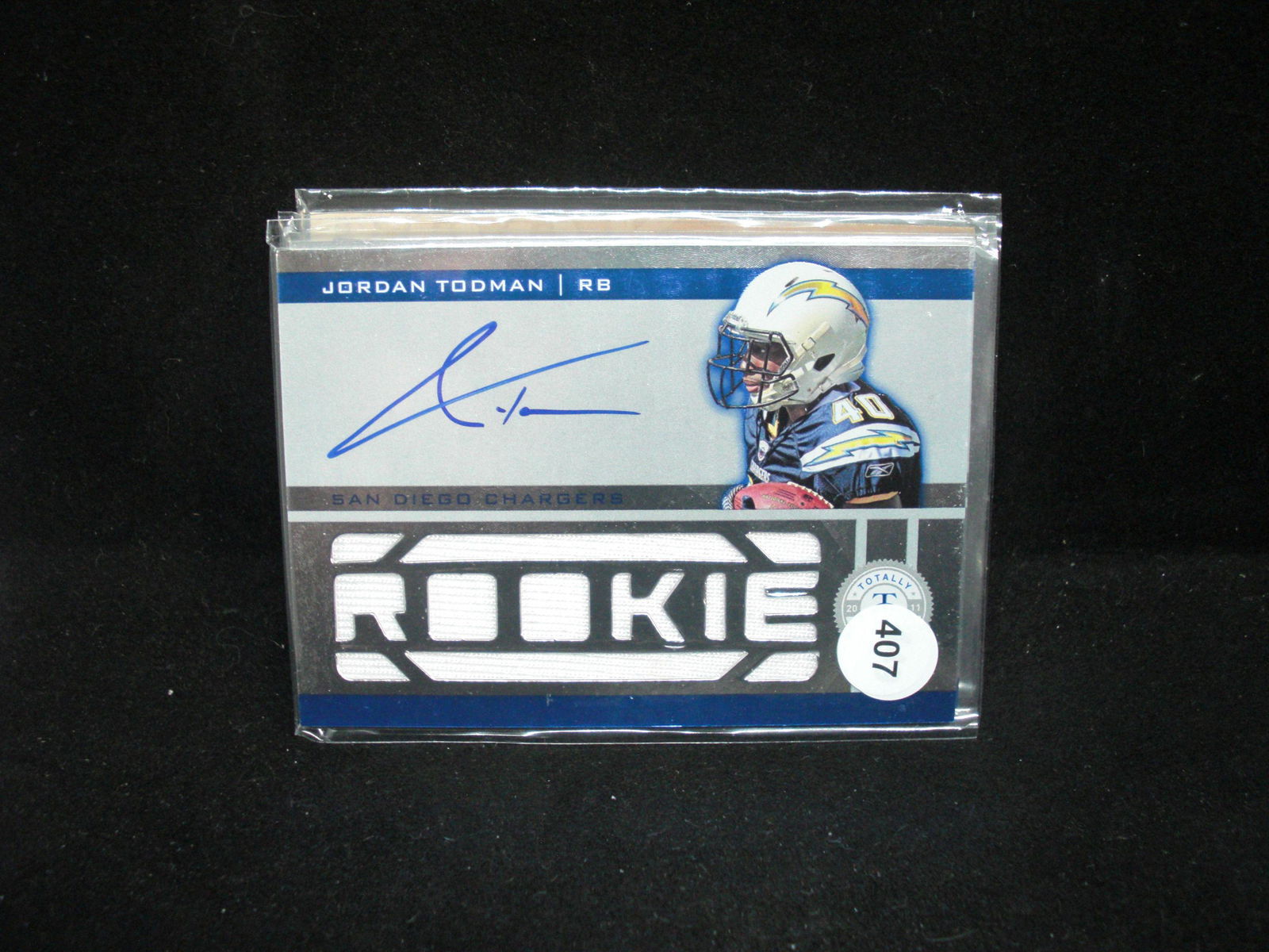 Jordan todman autographed jersey card 031/499 (1 of 1)