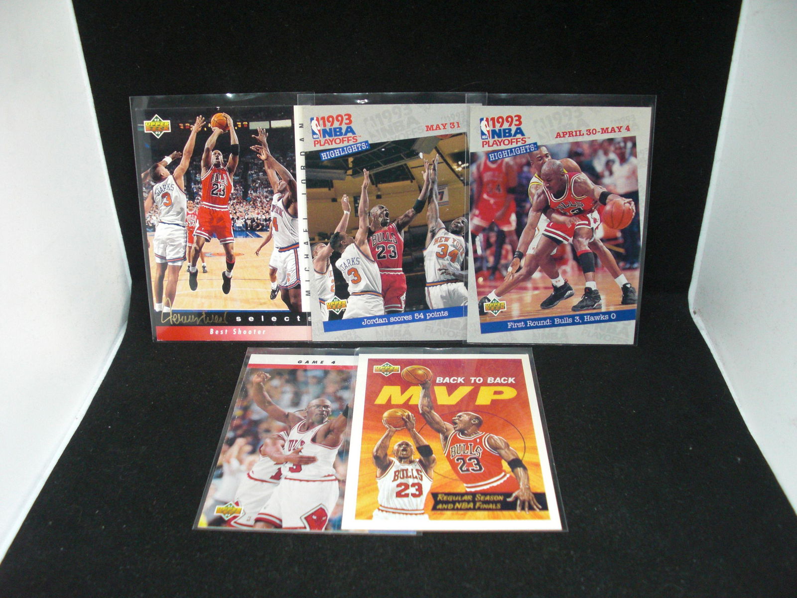 lot of 5 michael jordan cards (1 of 1)