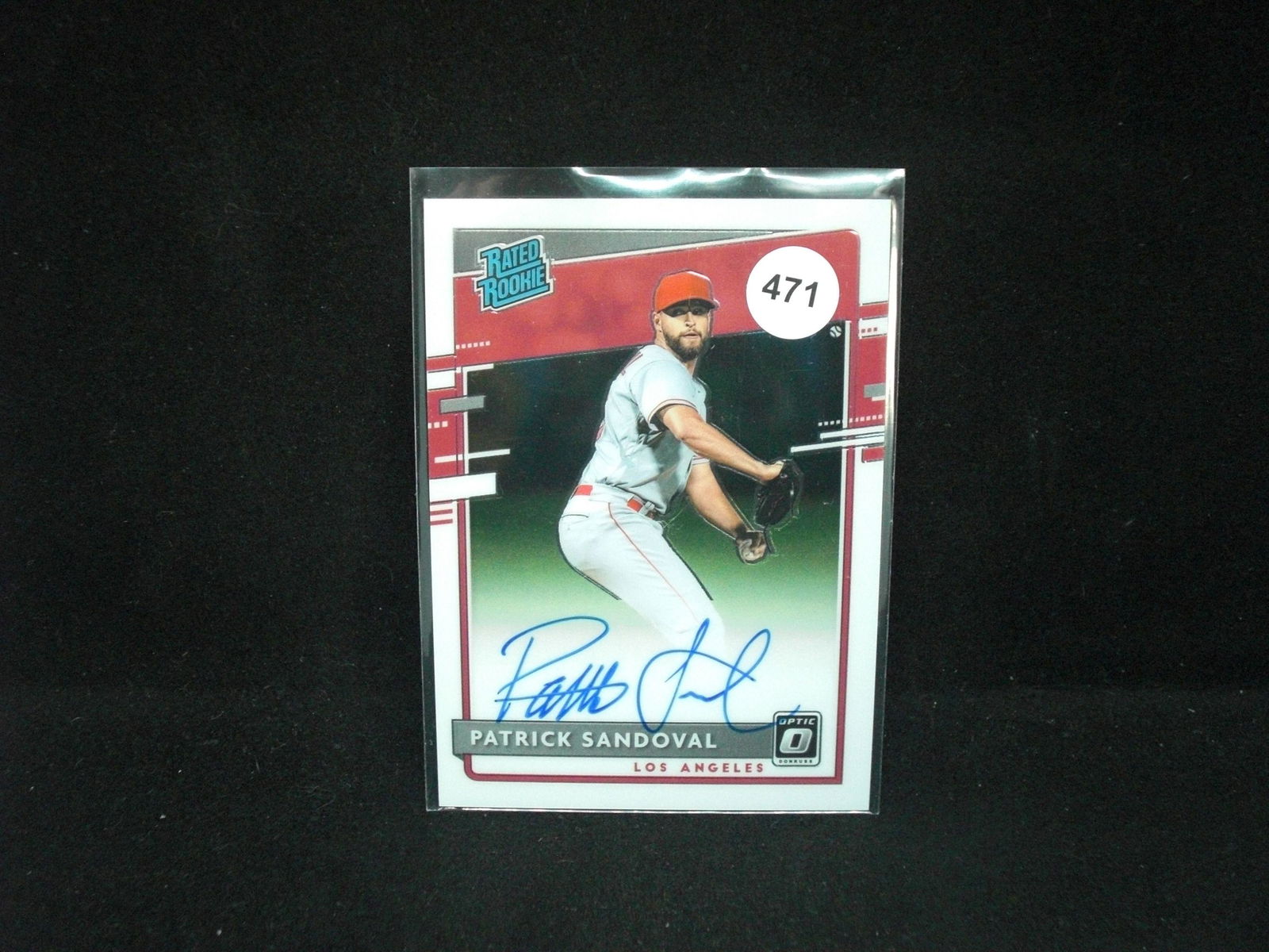 patrick sandoval rated rookie auto (1 of 1)