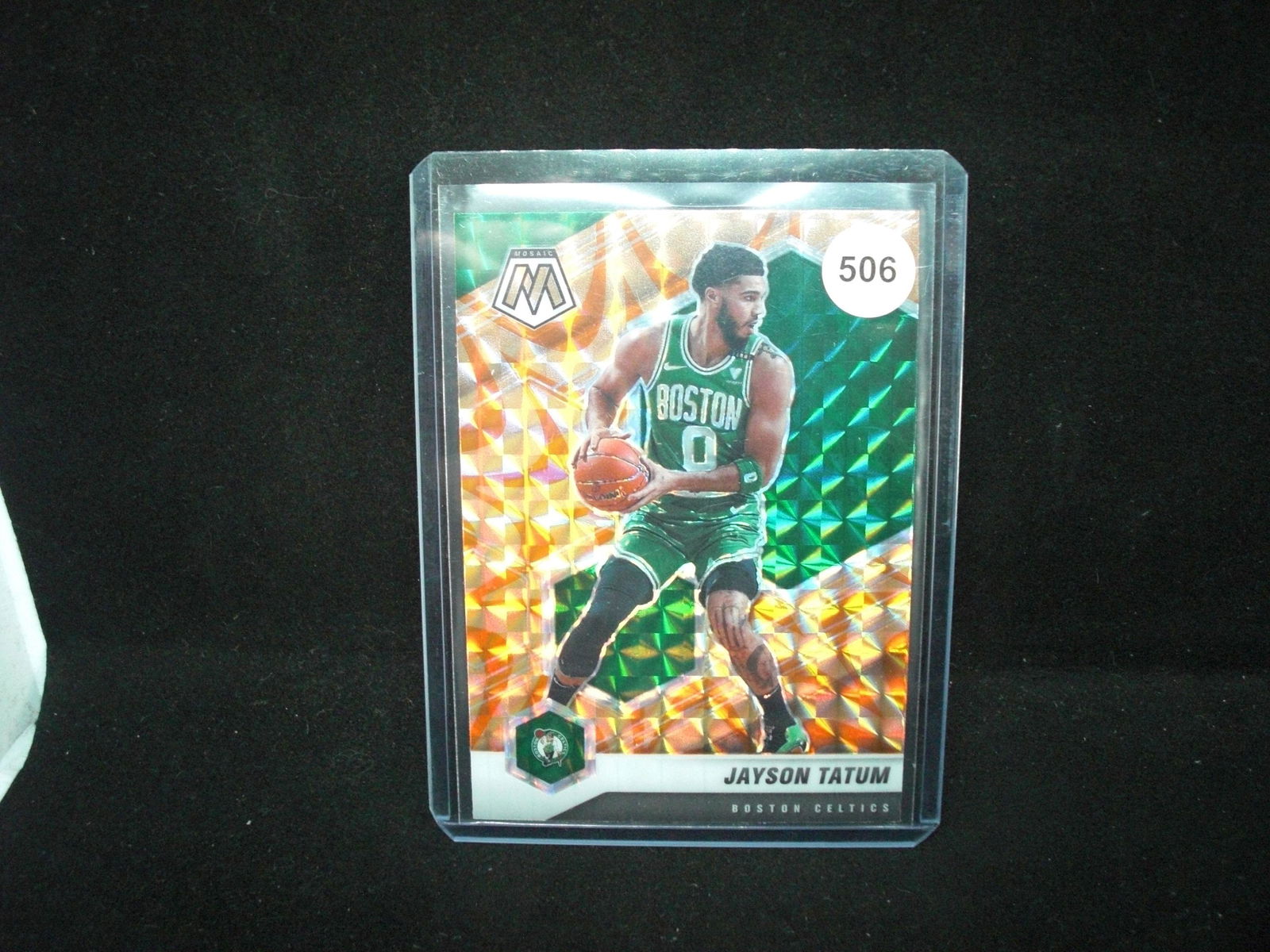 jayson tatum orange mosaic (1 of 1)