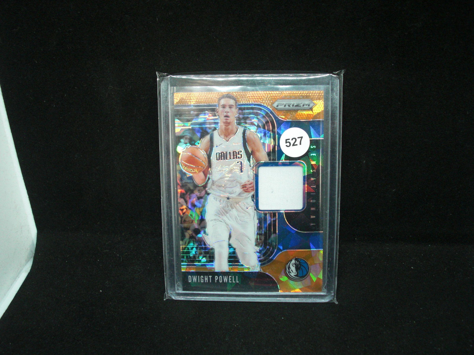 dwight powell orange cracke ice rookie: dwight powell orange cracke ice rookie