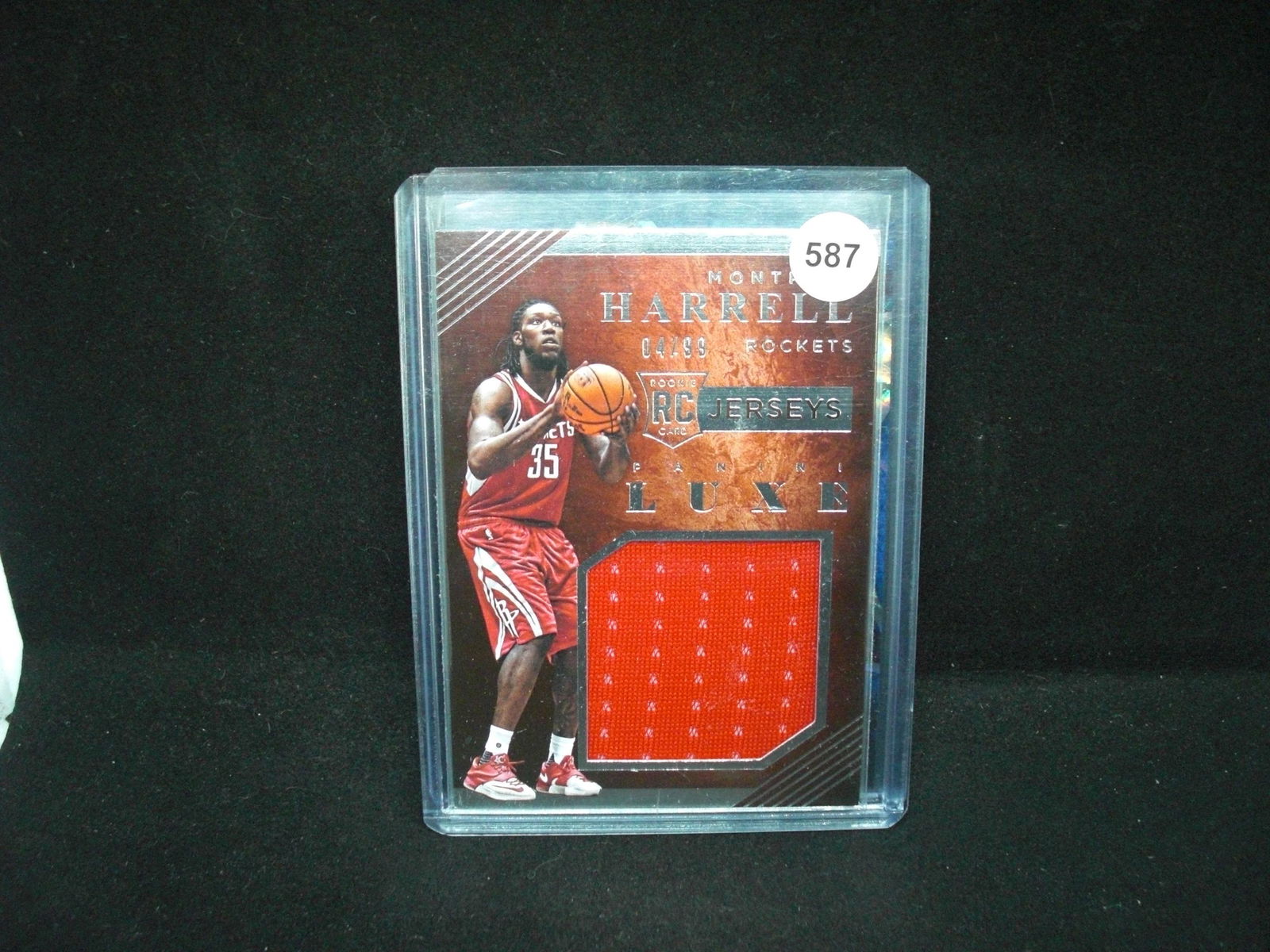 montreal harrell jumbo jersey card (1 of 1)