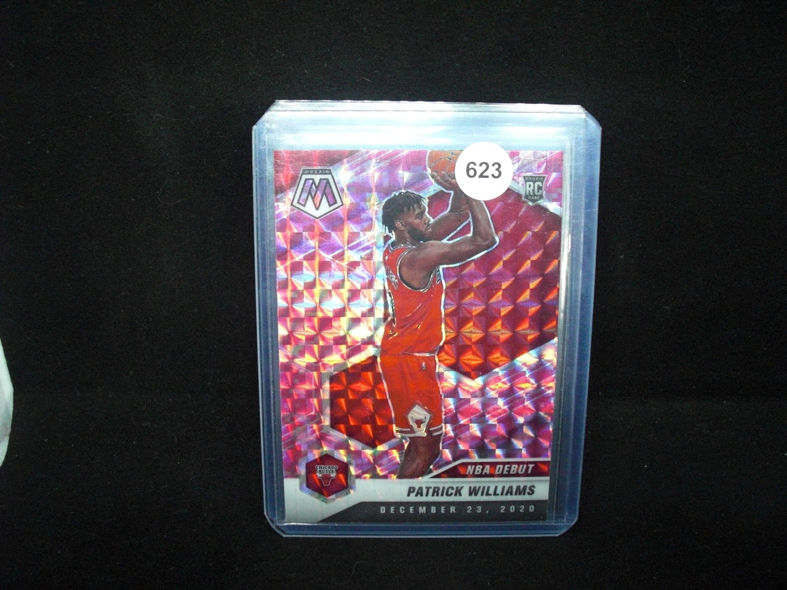 patrick williams pink mosaic rookie (1 of 1)