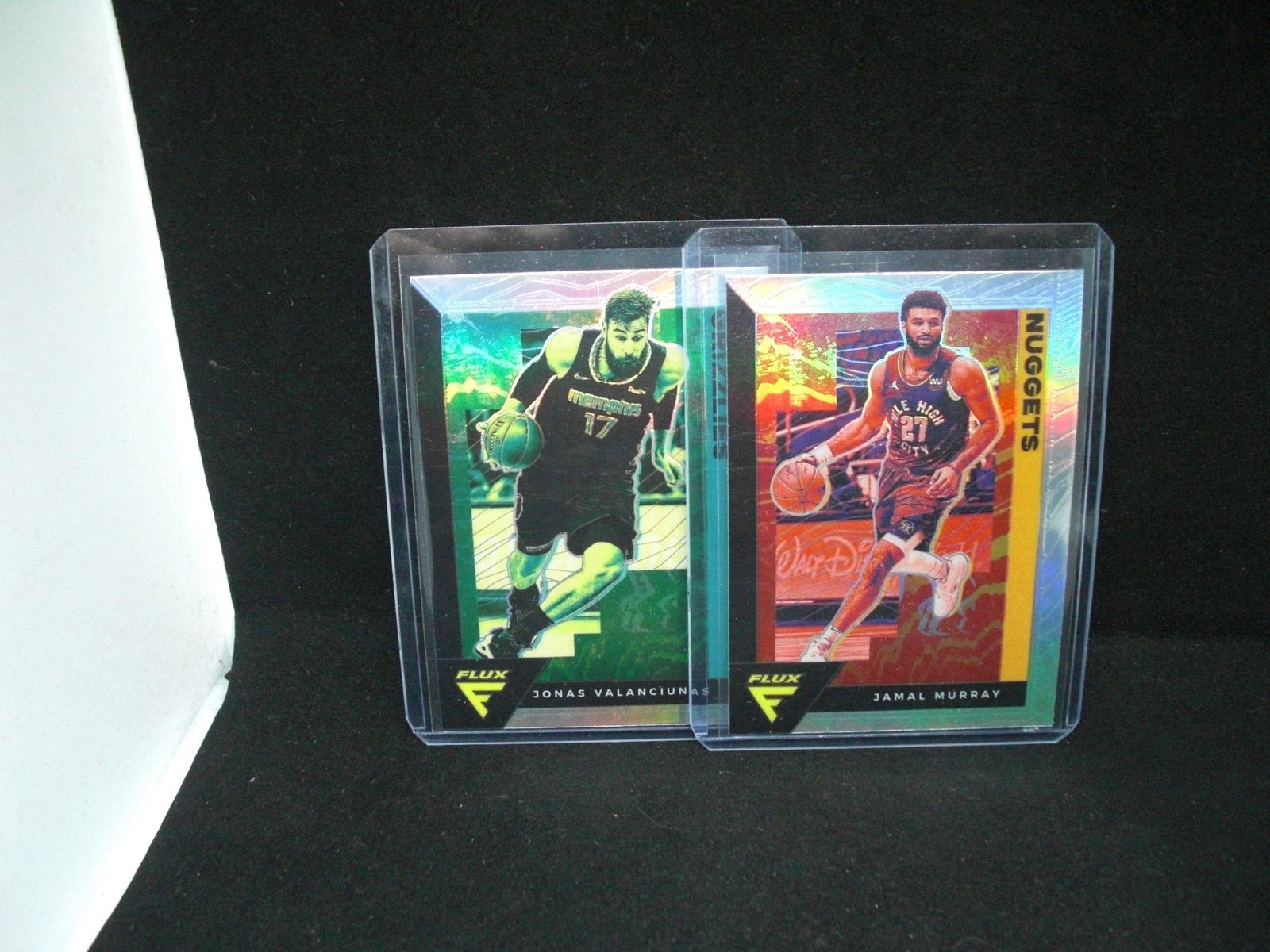 lot of 2 nba flux silver with jamal murray (1 of 1)
