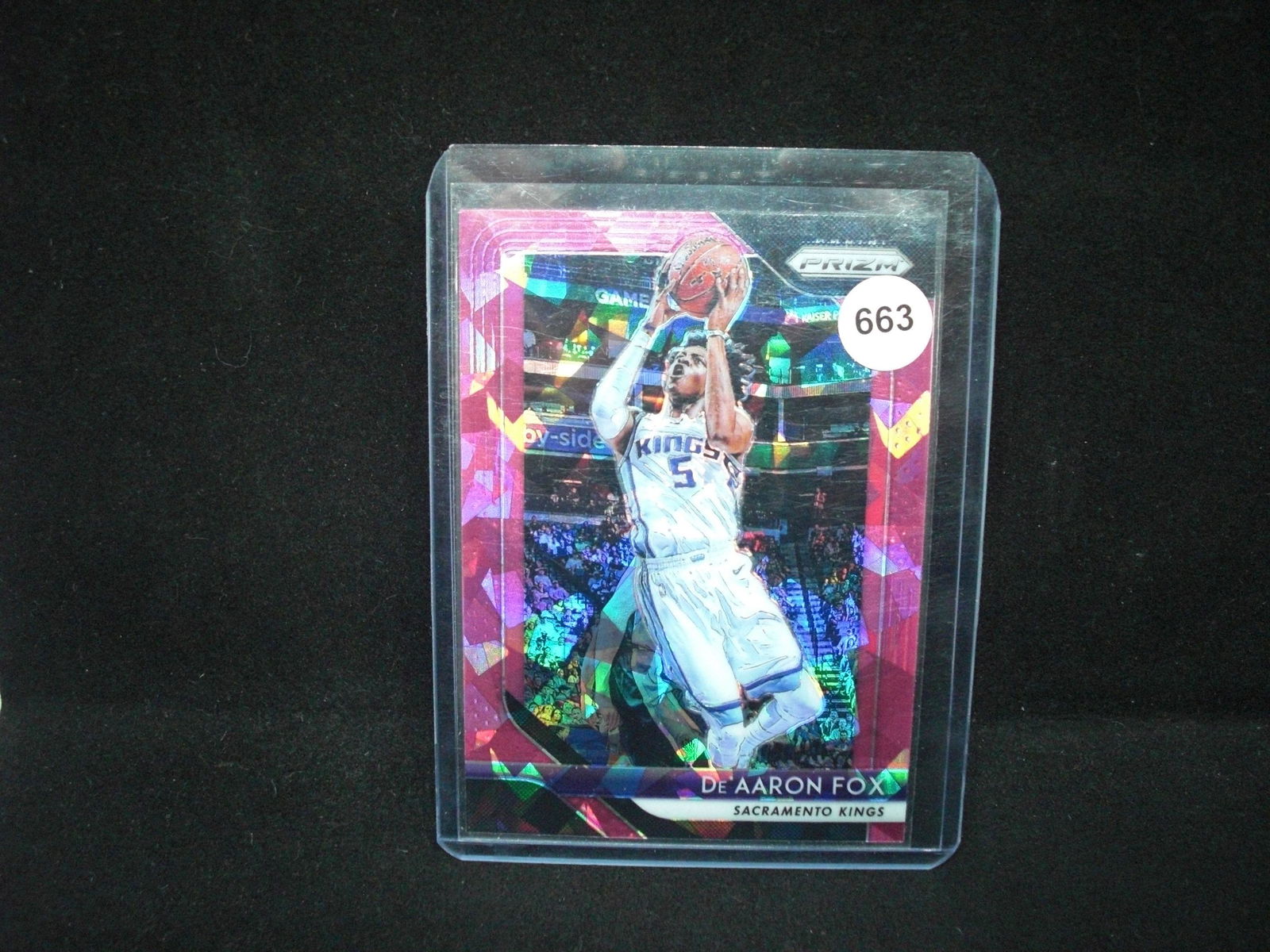 deaaron fox pink cracked ice prizm (1 of 1)