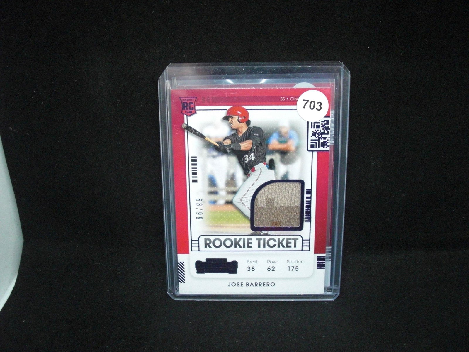 jose barrero rookie patch 66/99 (1 of 1)