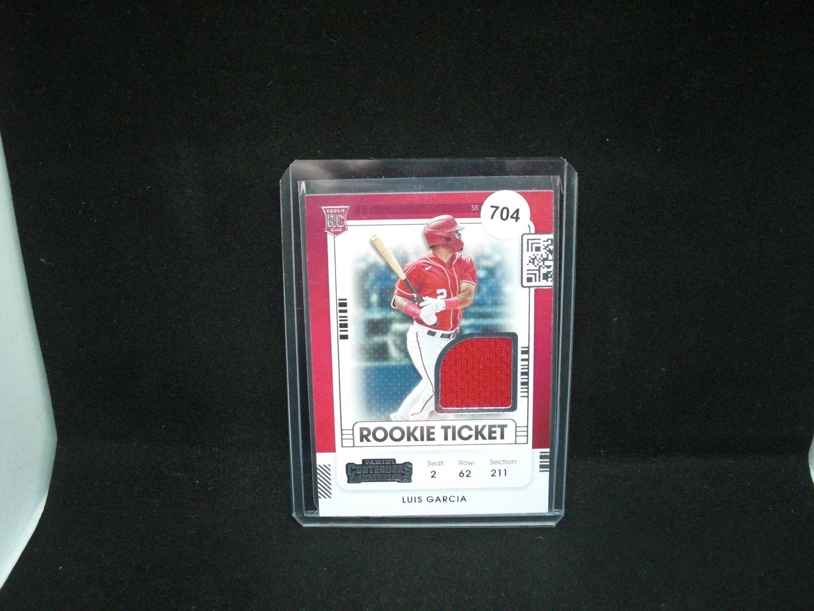 luis garcia rookie jersey card (1 of 1)