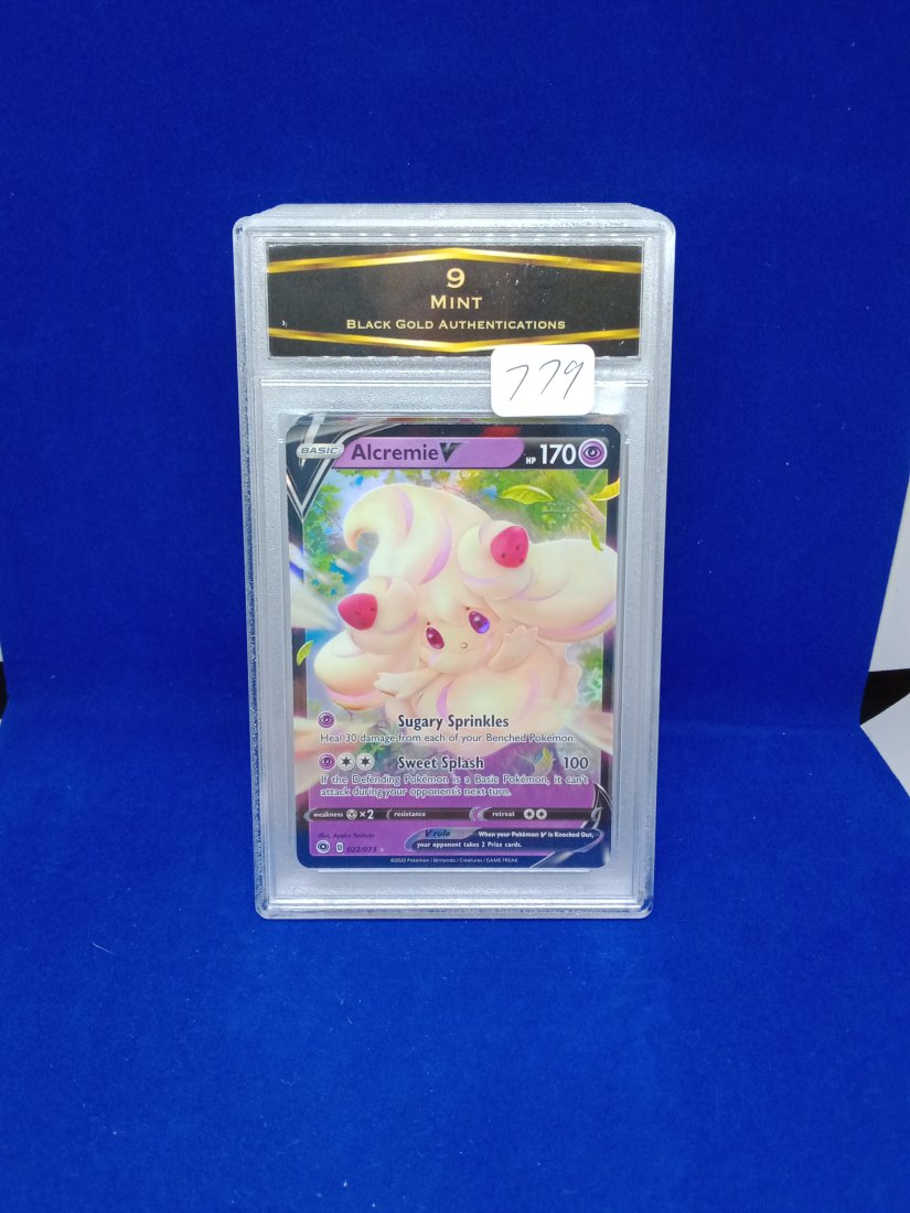 BGA 9 Graded Pokemon card alcremie v: BGA 9 Graded Pokemon card alcremie v