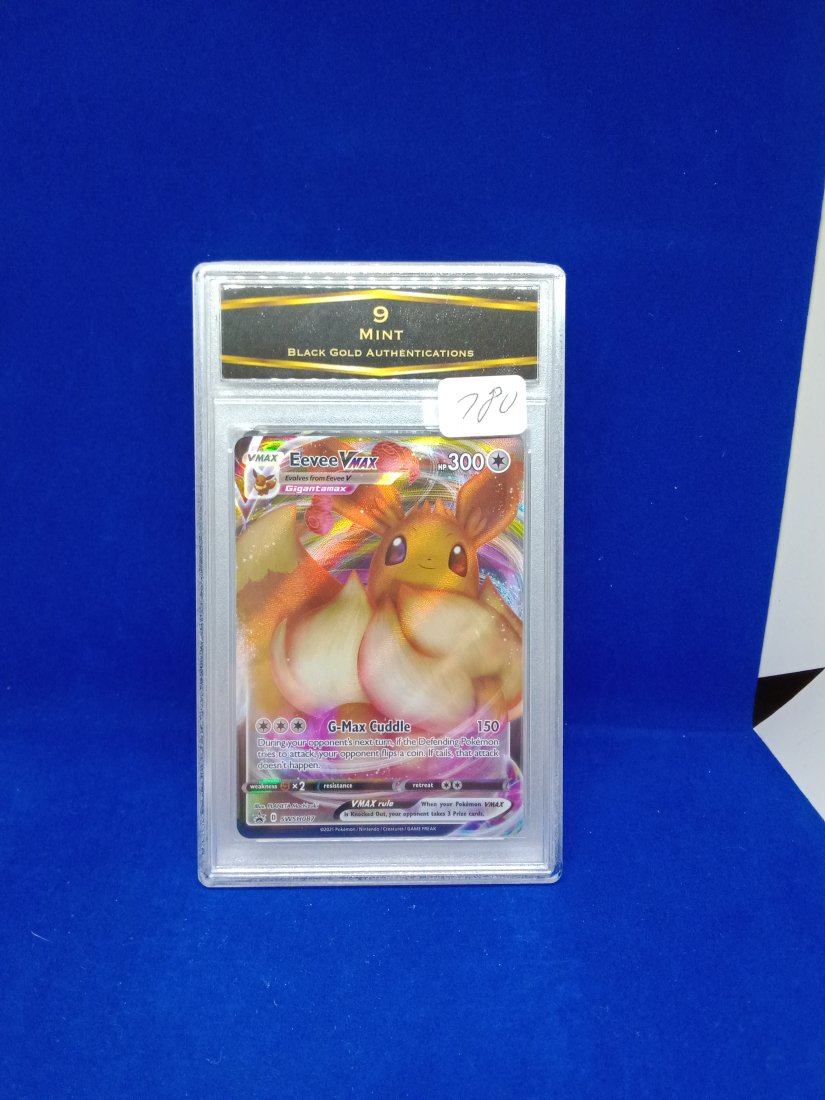 BGA 9 Graded Pokemon card Eevee vmax (1 of 1)