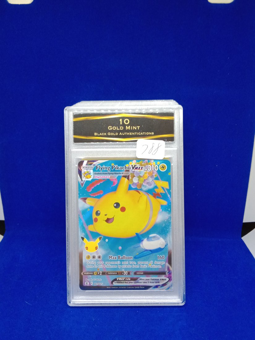 BGA Gold mint 10 flying Pikachu VMAX Pokemon card (1 of 1)