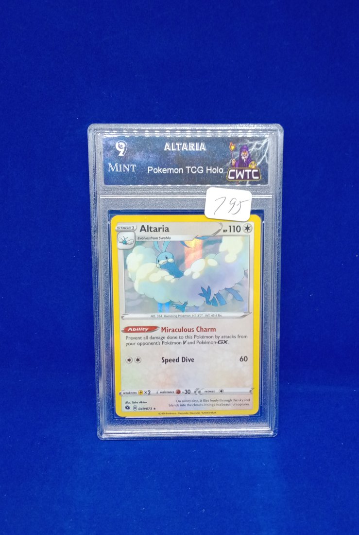 CWTC 9 mint altaria graded Pokemon card (1 of 1)