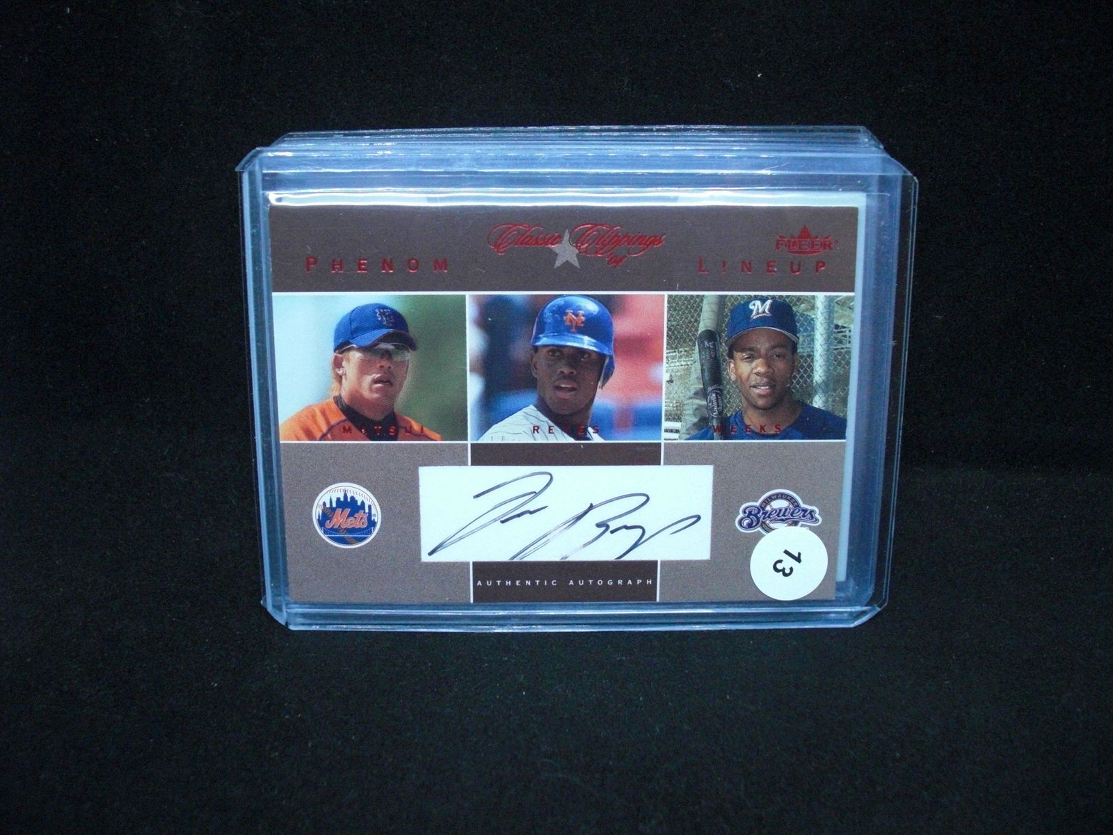 jose reyes phenom auto 031/150 (1 of 1)