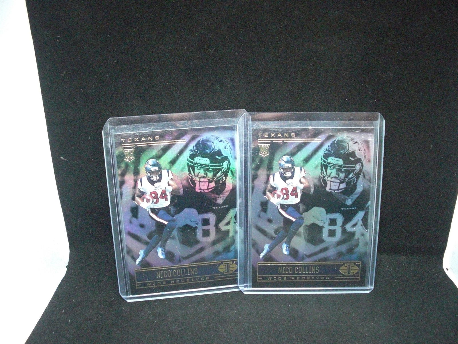 lot of 2 nico collins rookies (1 of 1)