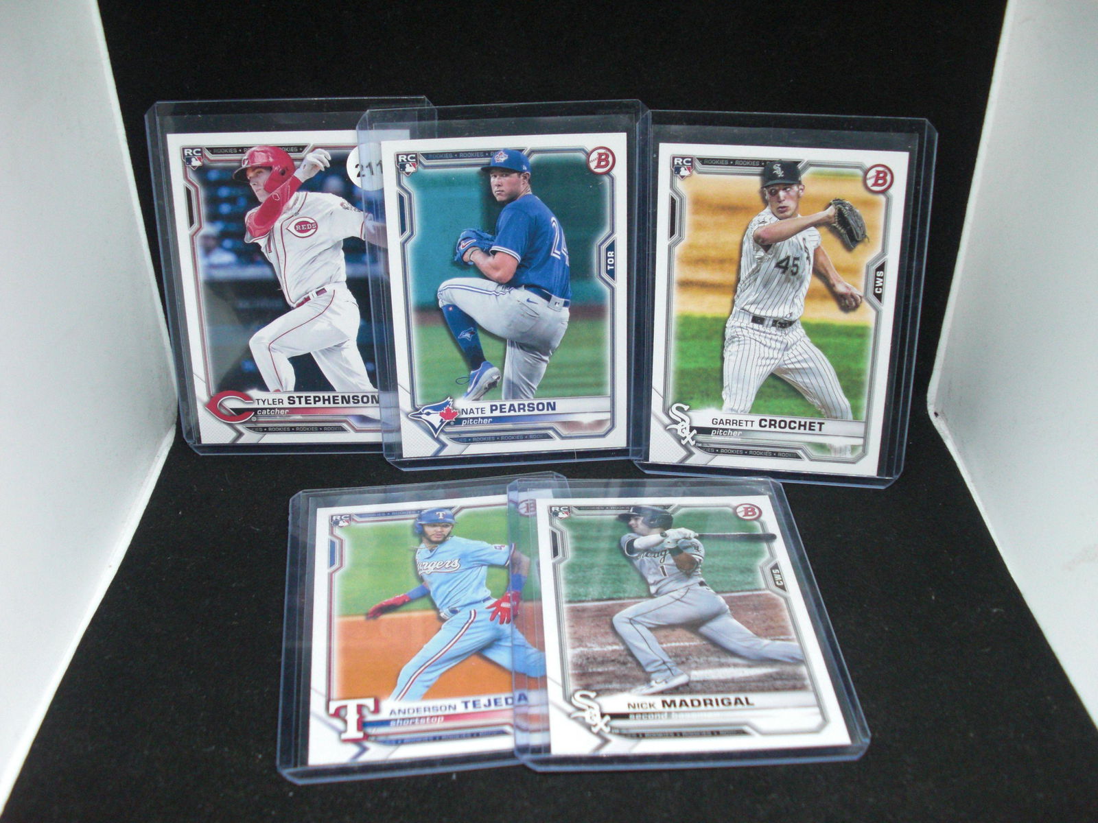 lot of 5 bowman rookie card (1 of 1)