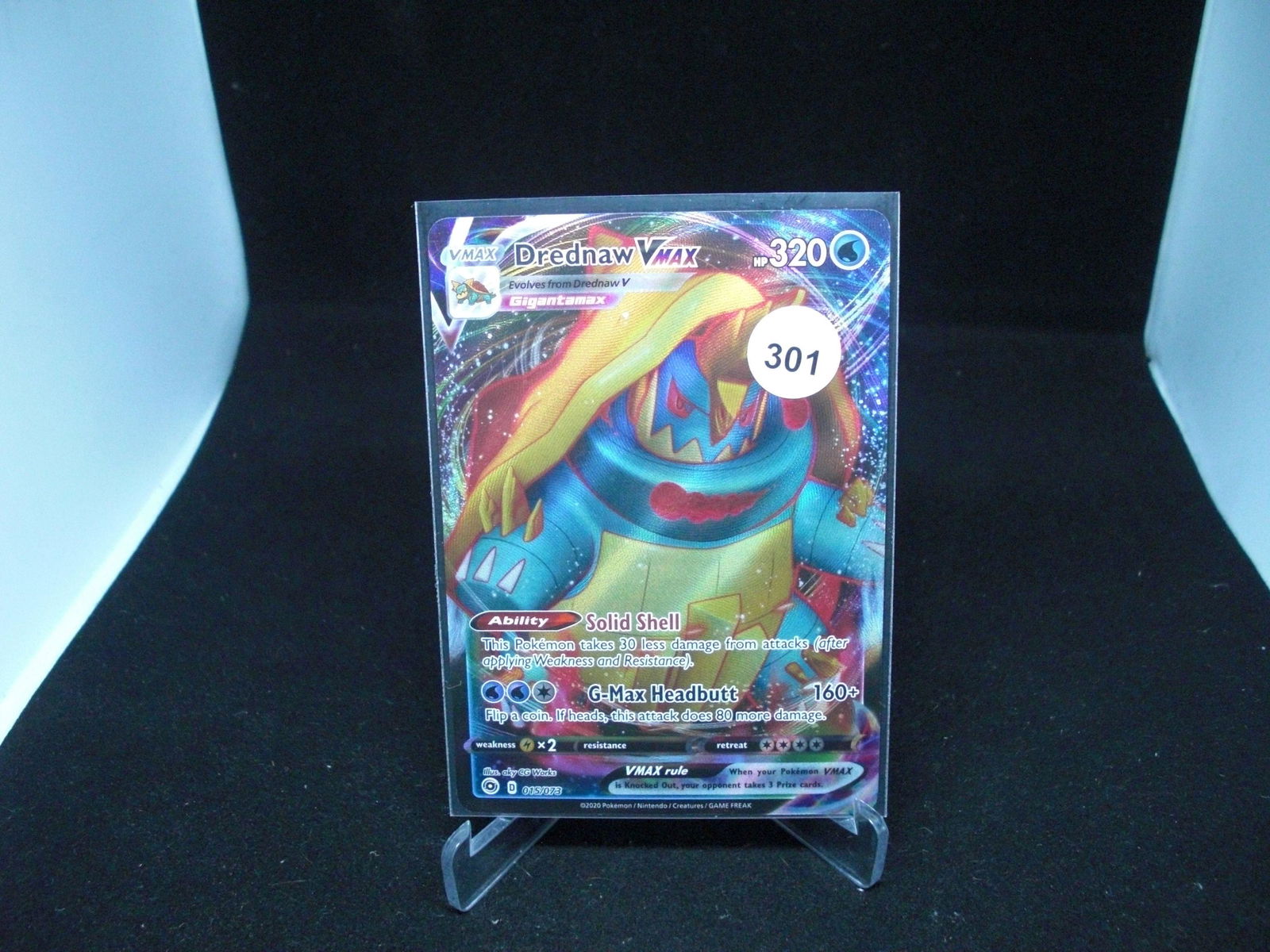 drednaw vmax pokemon card (1 of 1)