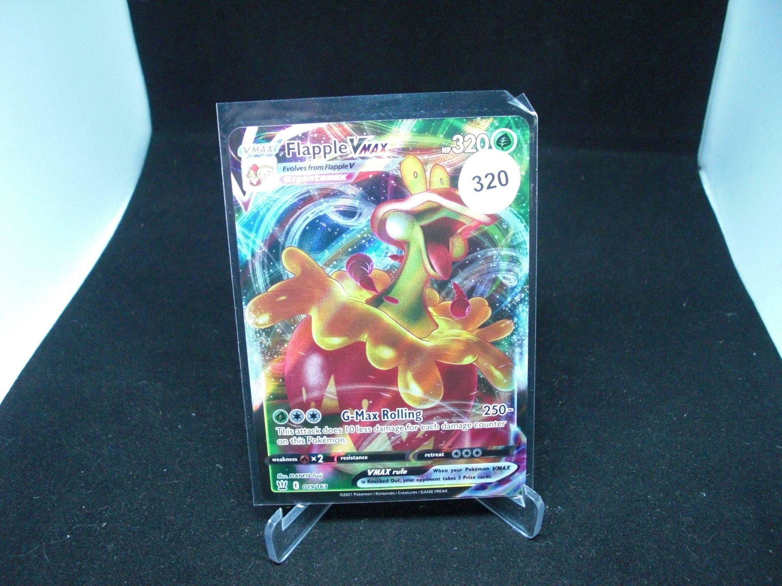 flapple vmax pokemon card (1 of 1)