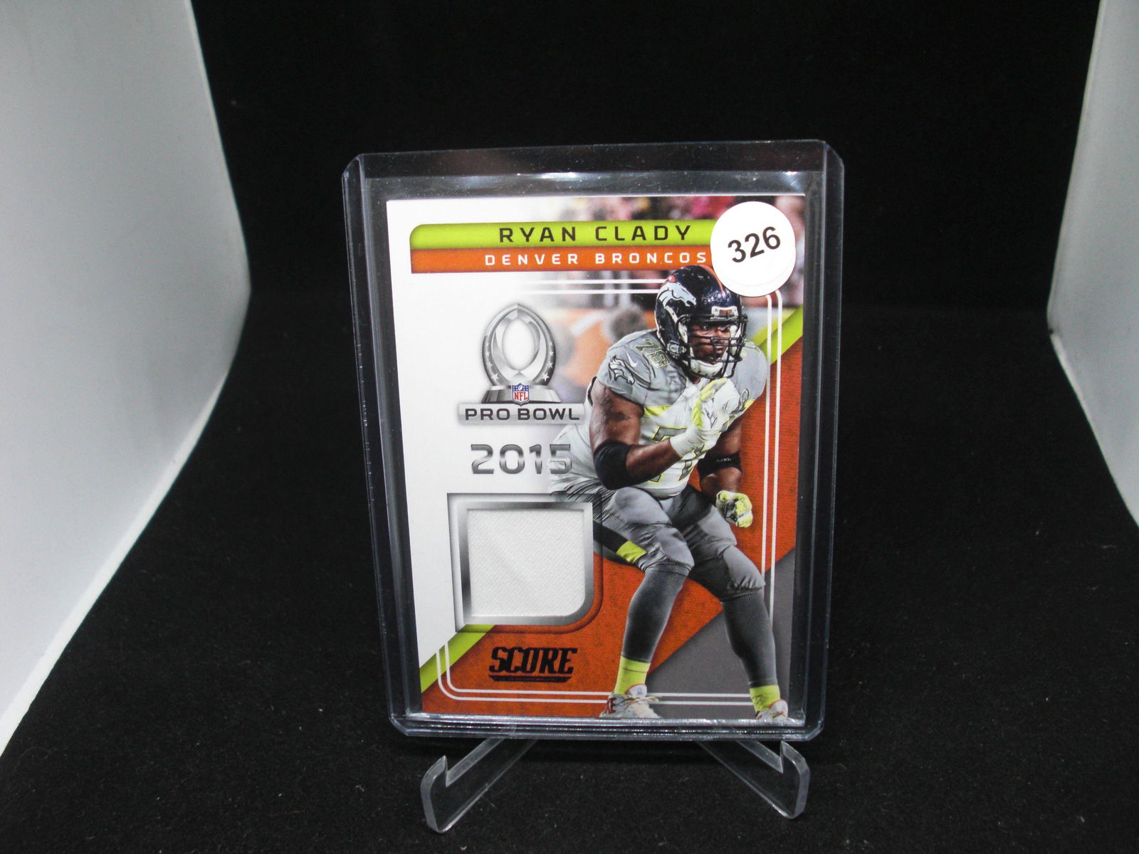 Ryan Clady Pro Bowl jersey card (1 of 1)