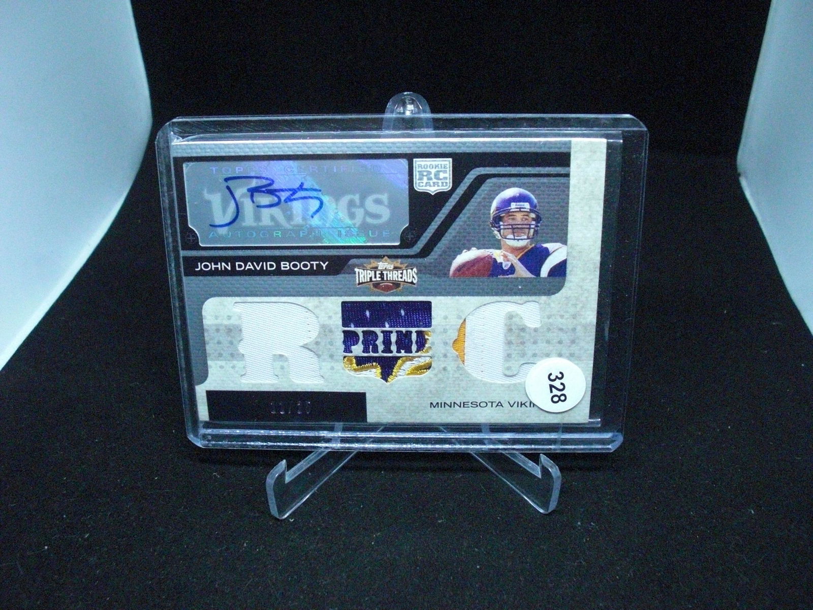 John David booty rookie patch auto 11 of 25 (1 of 1)