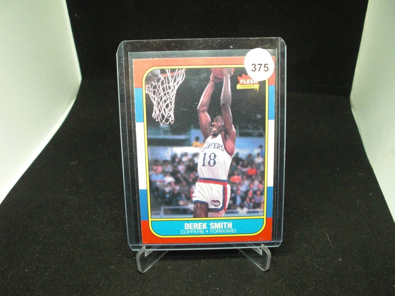 1986 fleer basketball Derek Smith (1 of 1)