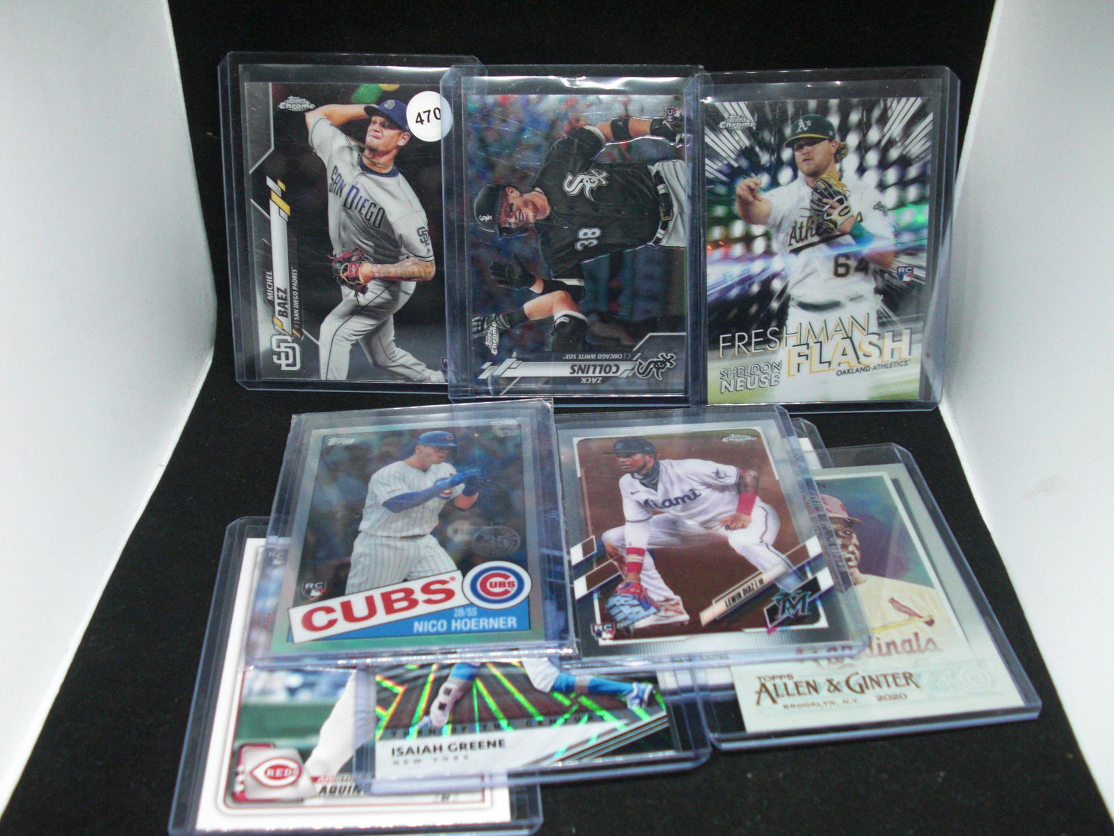 Lot of 10 baseball cards (1 of 1)