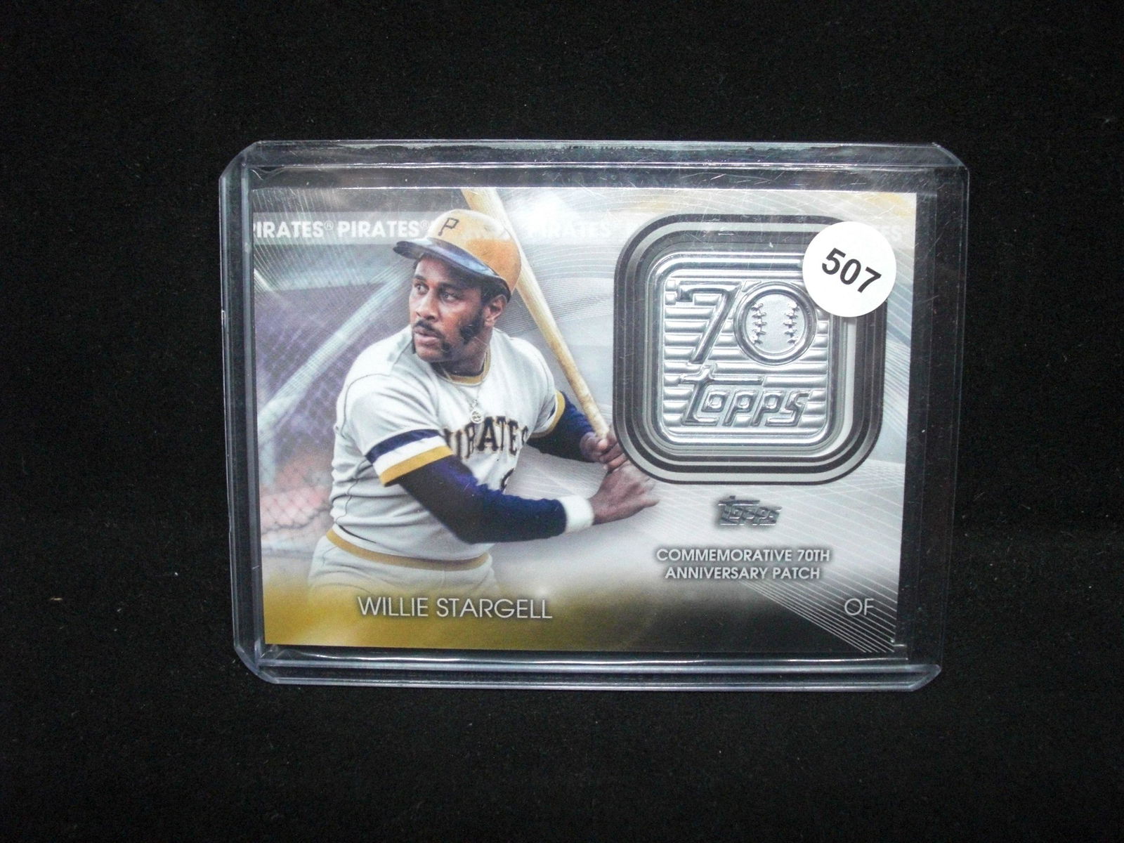 willie stargell topps 70th anniversary relic (1 of 1)