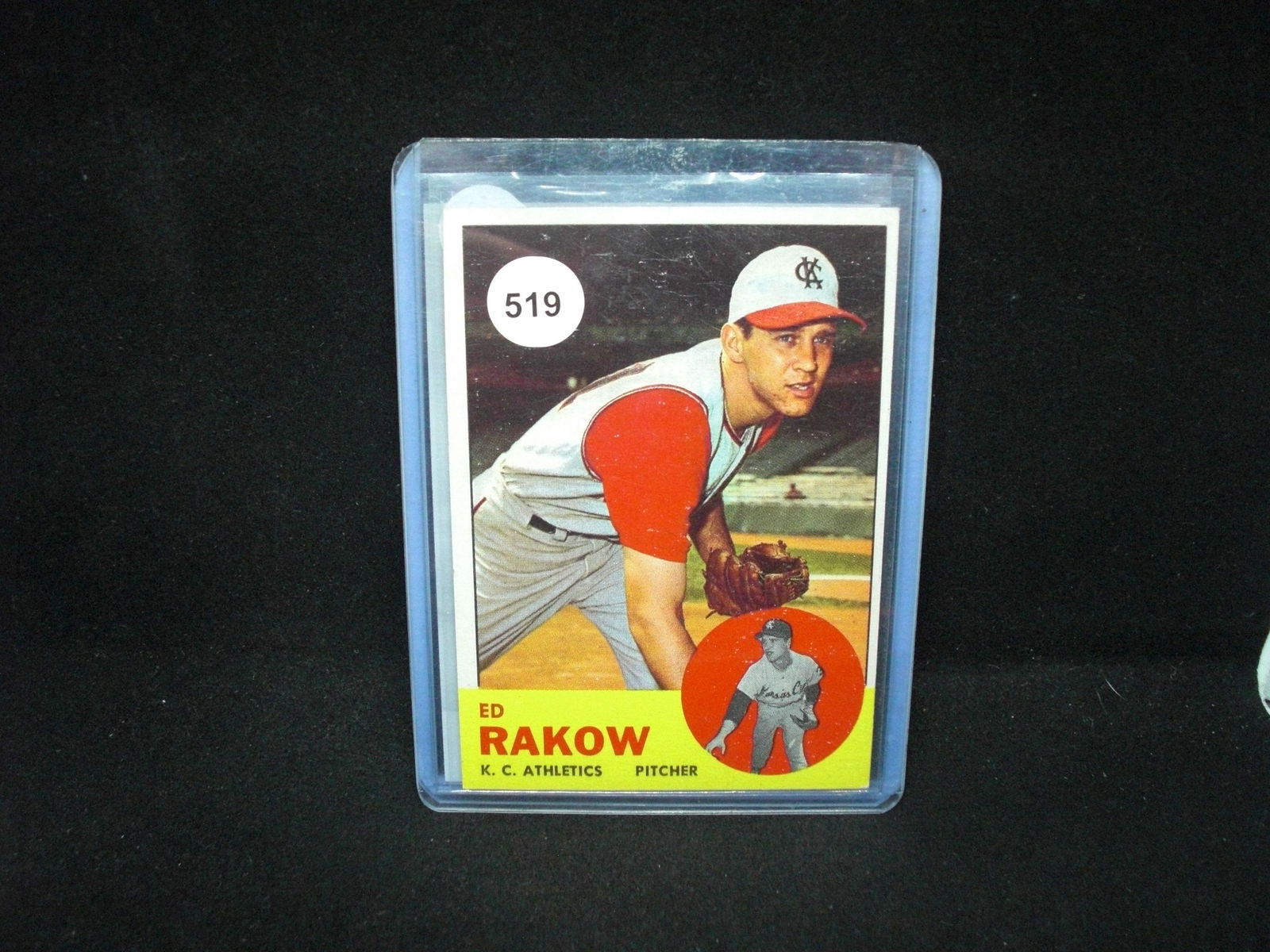 1963 Topps Ed rakow (1 of 1)