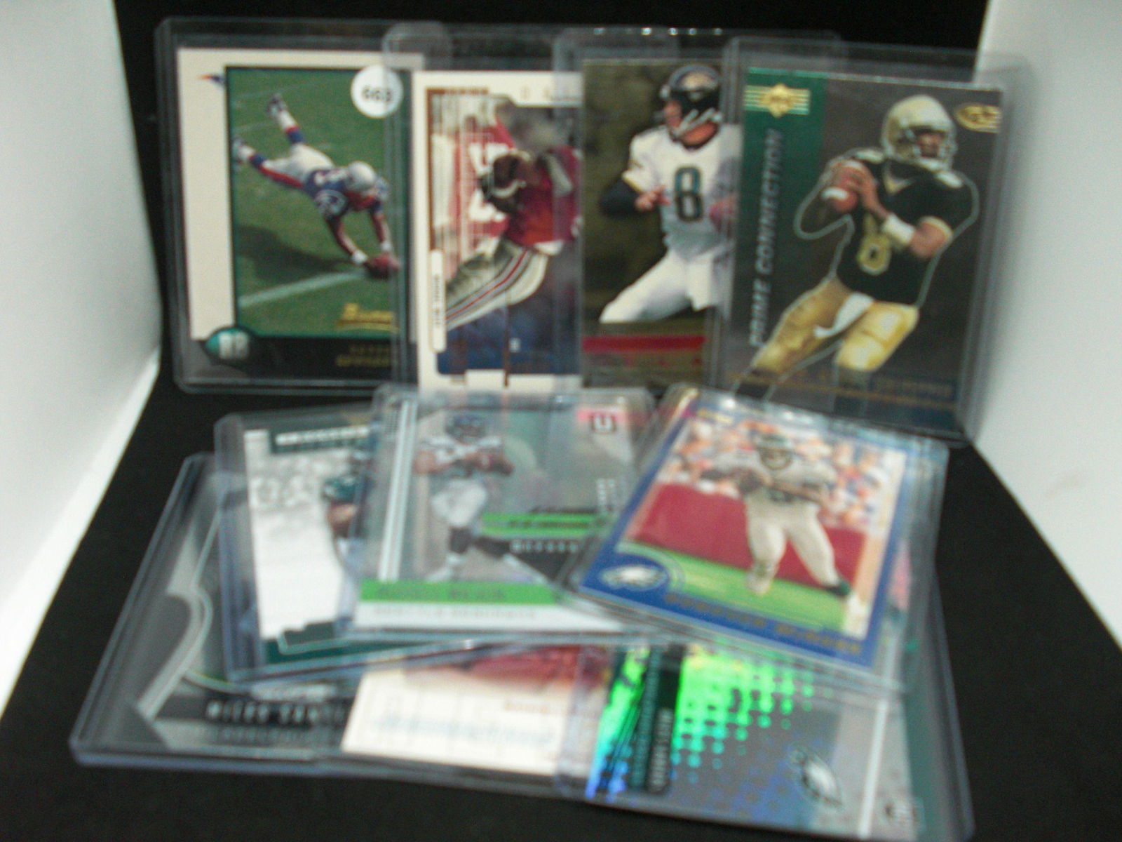 Lot of 10 football cards (1 of 1)