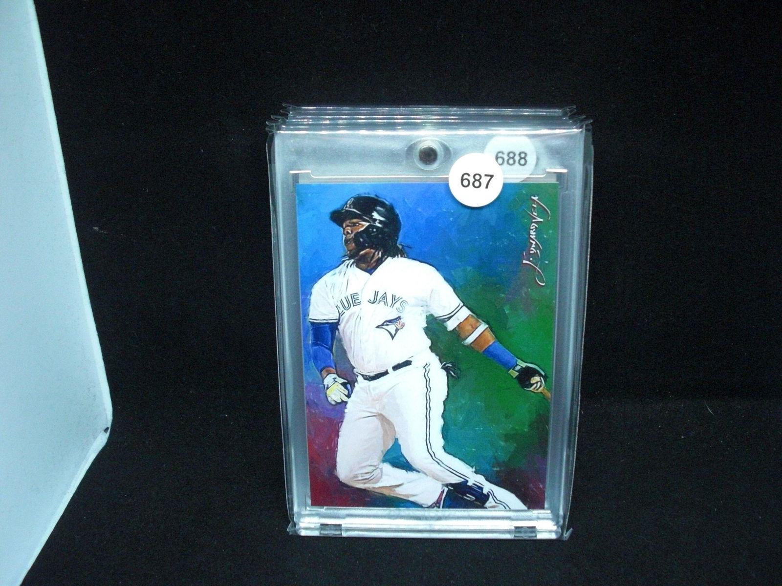 vladimir guerrero junior numbered sketch card (1 of 1)