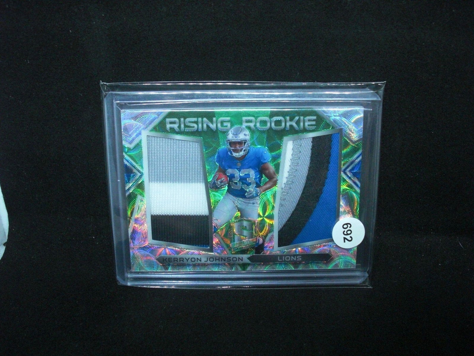 kerryon johnson rookie patch 40/50 (1 of 1)
