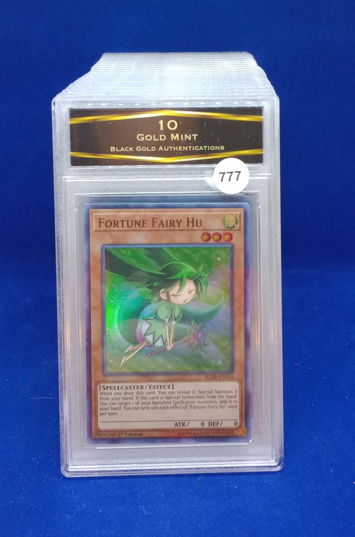 BGA 10 gold mint graded Yu-Gi-Oh fortune fairy: BGA 10 gold mint graded Yu-Gi-Oh fortune fairy