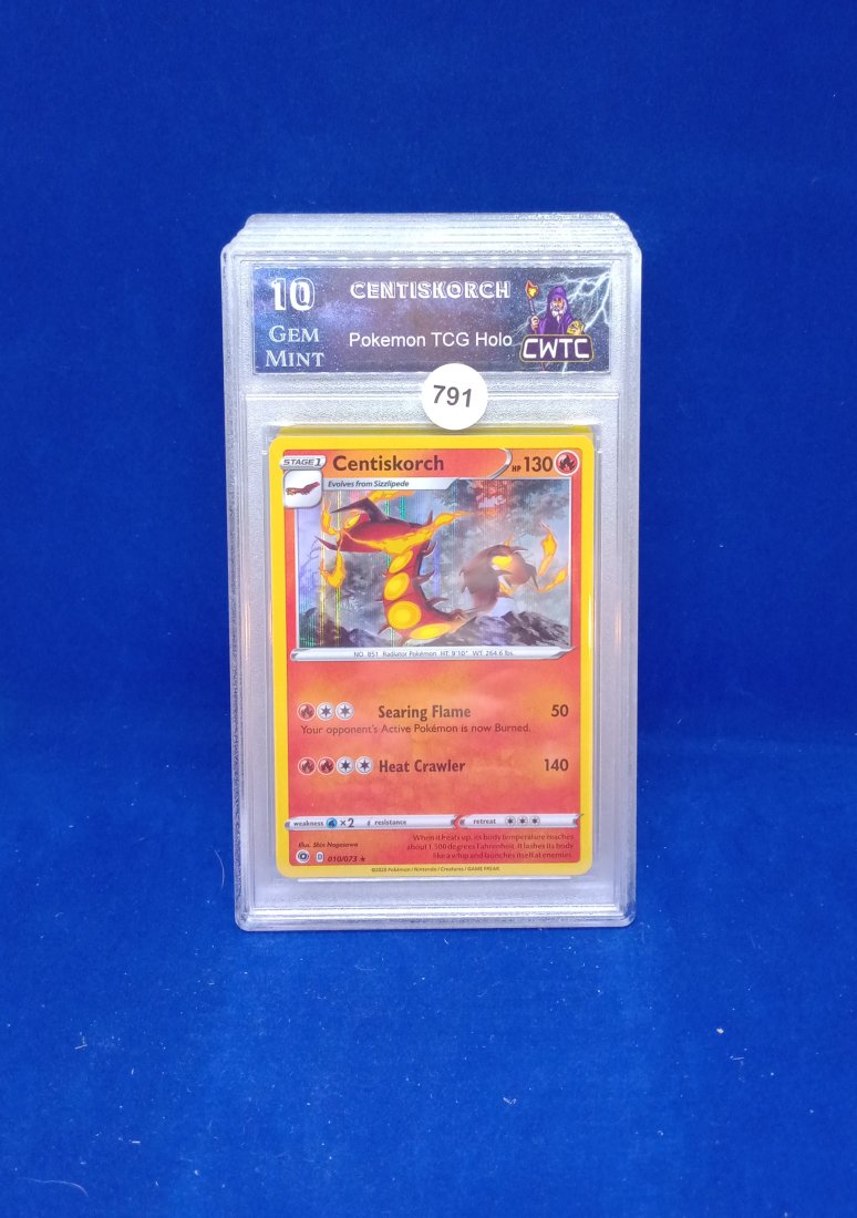 Cwtc gem 10 centiskorch v Pokemon card (1 of 1)