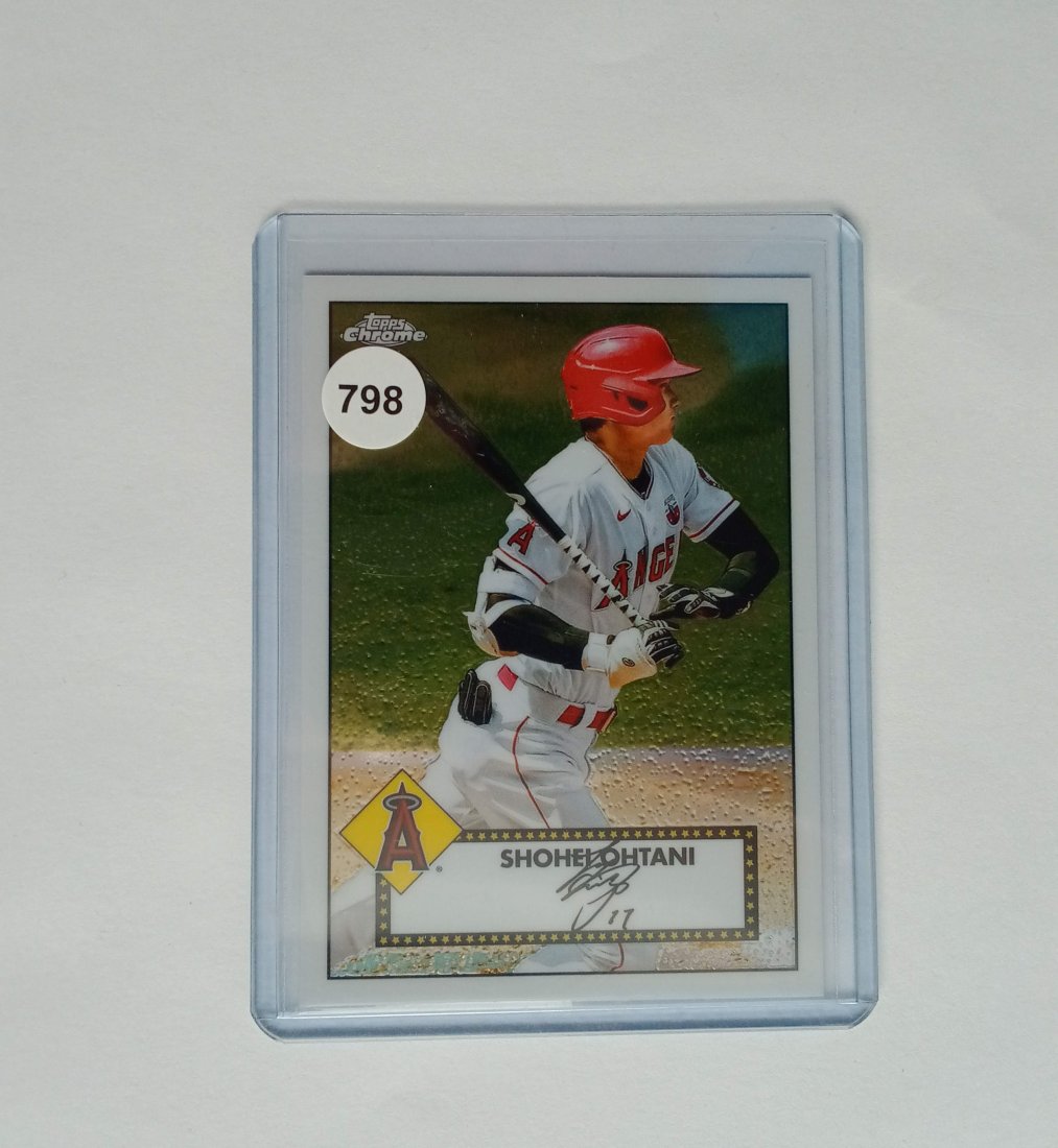shohei ohtani topps chrome refractor 1952 redux (1 of 1)