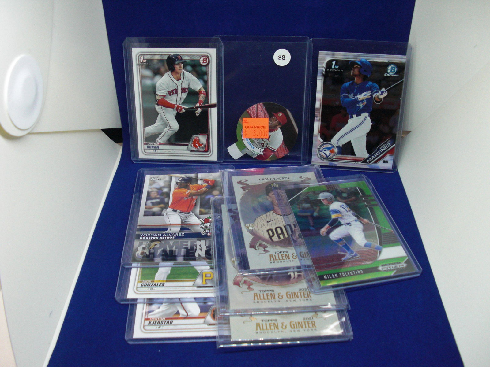 lot of 10 baseball cards: bob gibson heritage insert