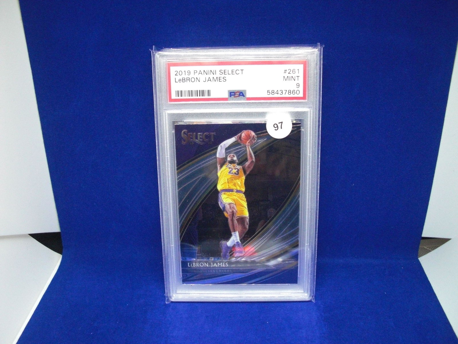 psa 9 mint lebron james select courtside (1 of 1)