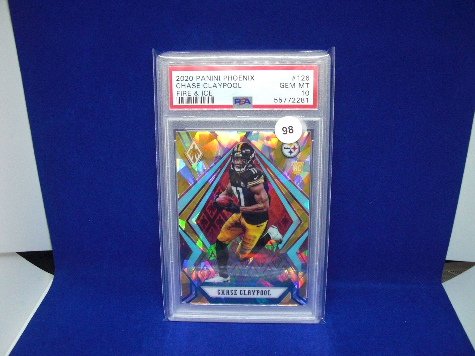 psa gem 10 chase claypool fire and ice (1 of 1)
