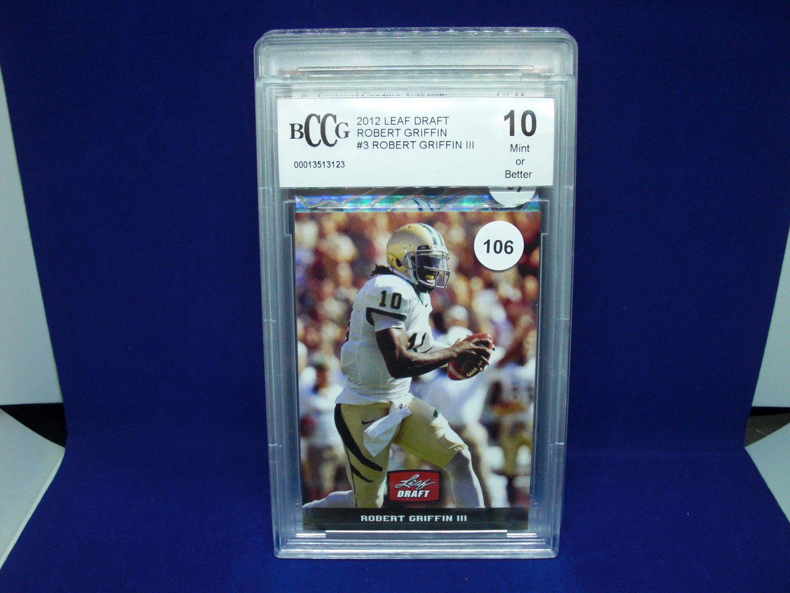 bccg mint 10 robert griffin III rc (1 of 1)